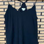 J.Crew J. By  Black Scalloped Tank‎ Top Size 0 Photo 0