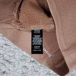 Betabrand  Medium Short Petite Tan Power Down Pants Skinny Yoga Gym Brown Pull On Photo 4