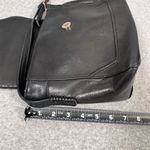 Vintage Tignanello Women's Black Leather Crossbody Shoulder Bag Adjustable Strap Photo 11