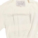 Victor Glemaud Cream Cut Out Knit Top Size XS Photo 2