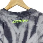 Betsey Johnson Performance Groovy Tie Dye Pullover in Grey Size S Photo 7