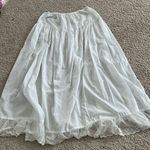 CUSTOM MADE VINTAGE WHITE SKIRT Photo 0