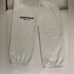 NWT Essentials Fear Of God Essentials Light Oatmeal Sweatpants Size S Gray Photo 7