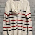 Rachel Zoe Striped Hooded Sweater M Photo 3