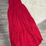 Caslon  Elegant Red Sleeveless Dress Photo 0