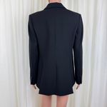 T Tahari Women's Military Style Blazer Jacket Career Size 8 Black Photo 3