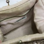 Jordan Vintage 70s Marsh Crochet Raffia Kisslock Satchel Handbag Photo 8