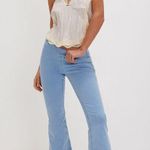 We The Free  Penny Light Blue Flare pull-on Jeans size XS. Photo 1