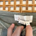 Anthropologie NWT  Jefferson Moto Olive Green Zip Leg Cargo Style Jeans Size 26 Photo 11