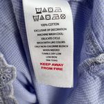 Rachel Ashwell Blue Babydoll Dress Midi Lace Ruffle Shabby Chic Cottagecore Sz L Photo 7