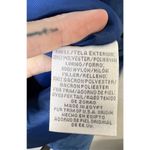 Worthington  Blue Heavy Weight Zip Up Suede Winter Coat Photo 3