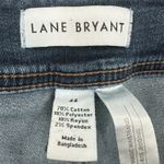 Lane Bryant Size 22 Jeans Blue 3 Button High Rise Skinny Jegging Flex Magic Photo 3