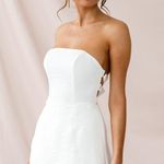 Selfie Leslie  White Strapless Romper Photo 2