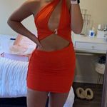 Oh Polly Orange Dress Photo 2