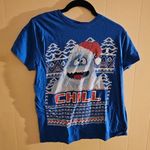 Rudolph Abominable Snowman Ugly Christmas Sweater Shirt Blue Size undefined Photo 0