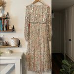 Mac Duggal NWT Floral Sequin Long Sleeve Dress 93788 Size 4 Photo 9