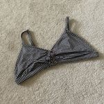 LA Hearts  black white gingham bikini top Photo 0