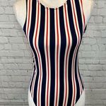 Divided Striped Bodysuit Photo 0