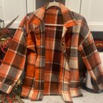 Women's Fashion Checkered Flannel Jacket Size Small Multiple Photo 1
