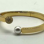 NEW REAL SIMPLE fashion gold bracelet with a pearl and mesh ball at each… Photo 14
