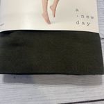 A New Day NWT Cotton Blend high waisted, capri, seamless leggings, olive green Photo 2