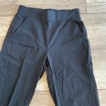 Nike  Dri Fit Womens Athletic Pants Black Straight Leg Casual Comfort Size S Photo 2