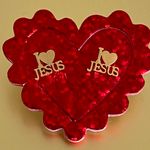 New I love Jesus Fashion Earrings Gold Photo 1