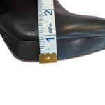 Vince Camuto Leather Black Platform Stiletto Booties Size 8.5 Photo 8