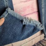 KANCAN RUSSELL MID RISE BOYFRIEND DISTRESSED RAW ANKLE JEANS 9/28 Blue Photo 11