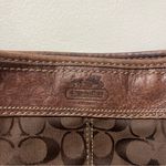 Coach Vintage Brown Bleeker Signature Canvas Leather Bucket Crossbody Bag 11437 Photo 3