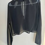 Charlotte Russe Sheer Black Top Photo 2