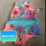 Eidon  high neck top with full coverage bottoms NWT Photo 0