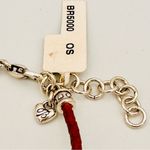 Brighton Opening Night At The Opera Red Leather Cord Red Flower Necklace Photo 9