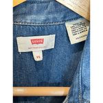 Levi's Vintage Levi’s Denim Romper Women XS Blue Orange Tab Retro 70’s Rare Western Photo 3