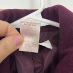 Casual Corner Size 6 Wool Purple Zip Up Jacket with Pockets Photo 8