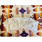 No Boundaries  White Eyelet Adj‎ Straps Lined Padded Bralette Size L (11-13) Photo 1