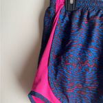 Nike  Women's Vibrant Blue and Pink Athletic Shorts Size Large Photo 3