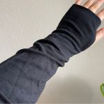 Athleta Criss-Cross Long Sleeve Black Dress Soft Modal Fabric Size L Photo 11