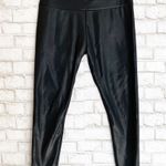 Viv Collection Faux Leather High Rise Leggings XL Black Photo 0