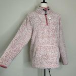 PINK - Victoria's Secret NWT Pink Victoria’s Secret Teddy Bear Quarter Zip Pull Over Sweatshirt Photo 3