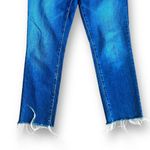 Trave Bradshaw Low Rise Slim Crop Jeans in Sweet Emotion Size 28 Frayed Hem Blue Photo 6