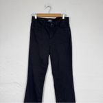NYDJ  Black Barbara Bootcut Jeans Womens 10 High Rise Stretch Classic Denim Photo 1