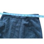 Vintage Hunters Run Wool Skirt Gray Midi Long Dark Academia 80s Minimalist 28 Size undefined Photo 8