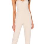 Revolve Off White Jumpsuit Photo 0