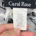 Vintage Y2K Carol Rose Mesh Lace Womens Top Sz XL Goth Grunge USA Mesh Rave Club Black Photo 8