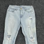 Seven 7 Jeans Womens 8 Weekend Slim Fit Womens 5 Points Distressed Straight Leg Photo 2