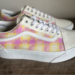 Vans Off the Wall Platform Pastel Plaid Print Unisex Shoe Size 9.5 or 11 #782 Photo 0