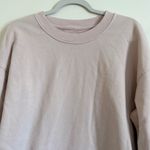 Lululemon  Perfectly Oversized Crew Neck Sweater Size 8 / Medium Pink Photo 2