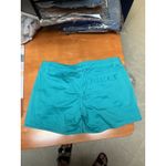 Volcom  Women's size 0 / 24 Turquoise Teal Aqua Blue Chino Shorts‎ Frochickie V5 Photo 1