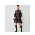 Tuckernuck  | NEW Festive Plaid Tartan Royal Shirt Mini Dress Size XL Photo 6